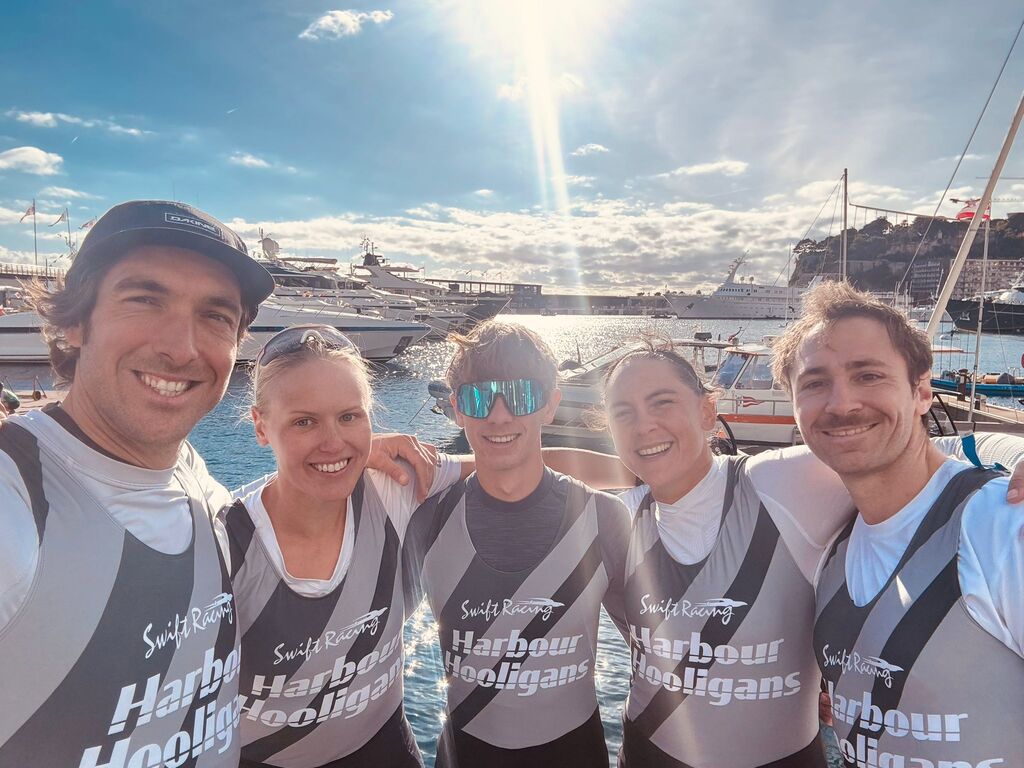 Jessica et l'équipe des Harbour Hooligans