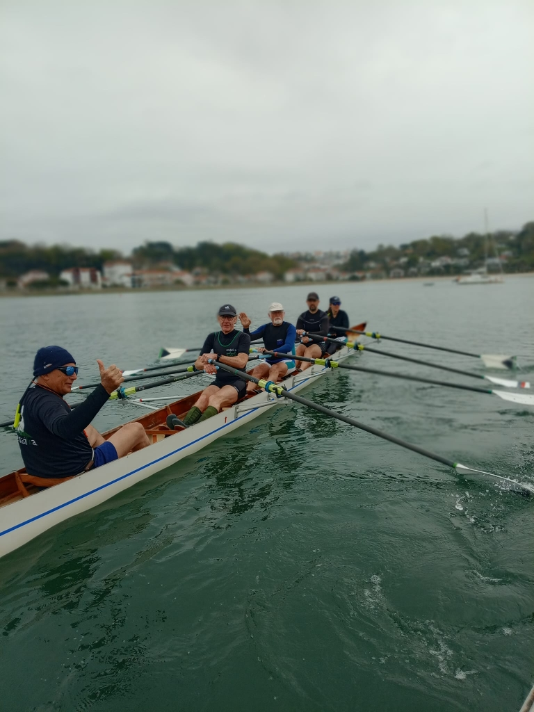 Départ pour la régate