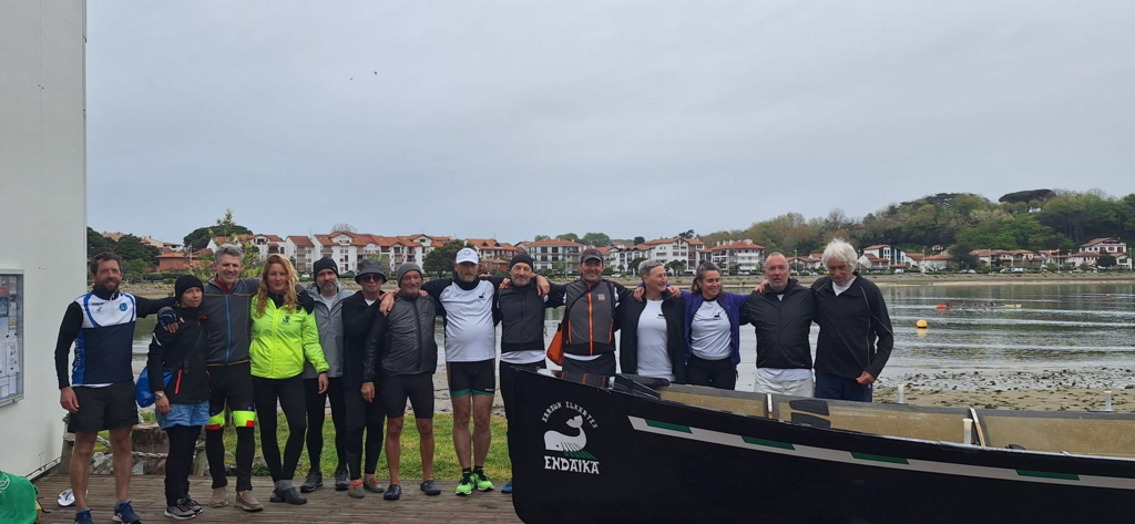 L'équipage de la 2nde trainiere