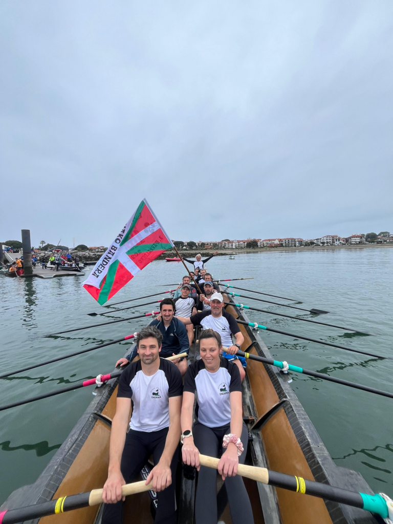 L'équipage vainceur